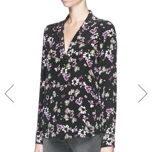 Equipment 100% silk ‘Adalyn’ floral print blouse